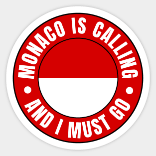 Monaco Sticker